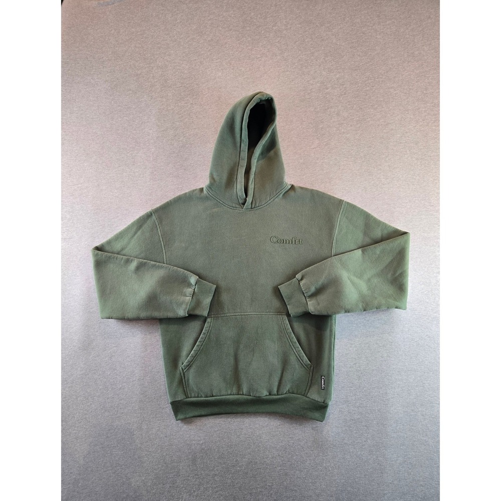 Comfort Olive Green Pullover Hoodie
